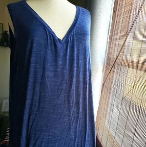 Navy Blue Long length tank size 22/24W